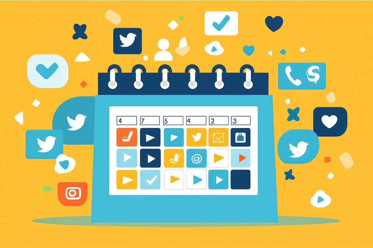 Cronograma Social Media